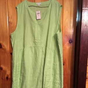 J Jill linen sheath dress
